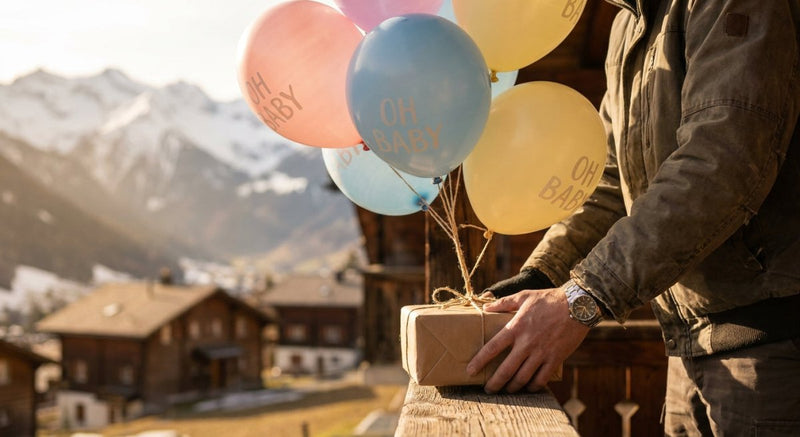 Baby Shower Ballons Schweiz bestellen: Lieferung & Timing - Ballonking.ch