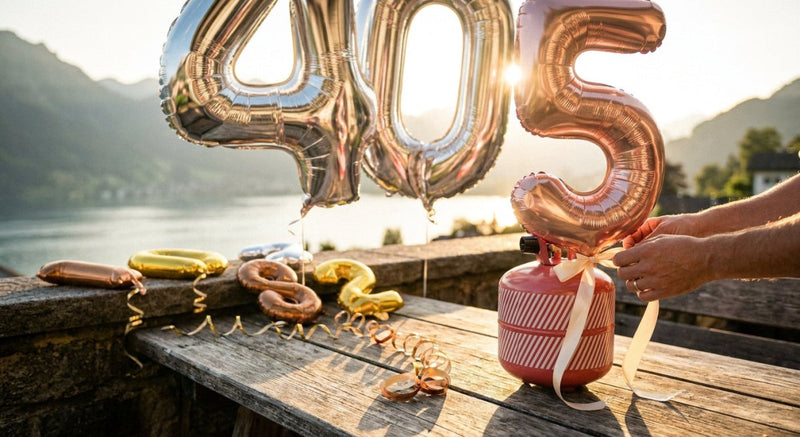 Zahlenballons kaufen Schweiz: Folie, Grösse, Helium? - Ballonking.ch