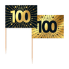 100. Geburtstag Fahnen Sticks