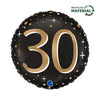 30 Geburtstag Ballon (mit Helium gefüllt)