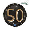 50 Geburtstag Ballon (mit Helium gefüllt)