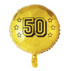 Ballon doré 50 ans (rempli d'hélium)