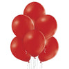Ballon dunkelrot