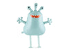 Alien Air Walker (mit Helium gefüllt)