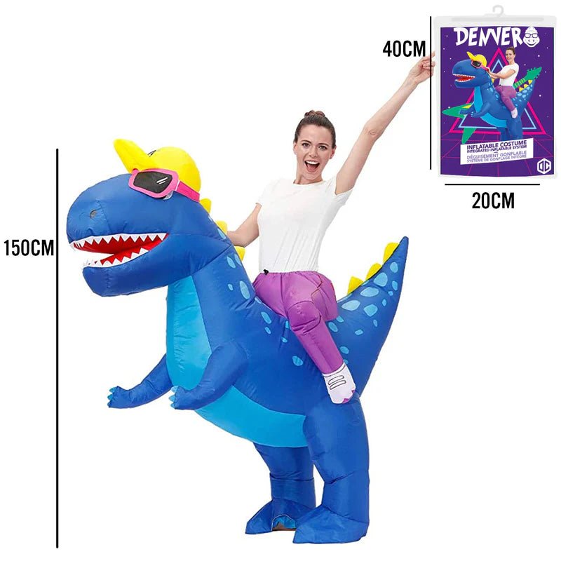 Aufblasbares Denver Dinosaurier Kostüm - Kostüme
