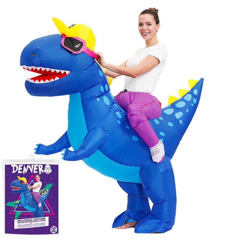 Aufblasbares Denver Dinosaurier Kostüm - Kostüme