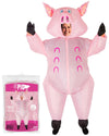 Costume de cochon gonflable