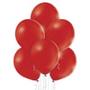 Ballon dunkel rot