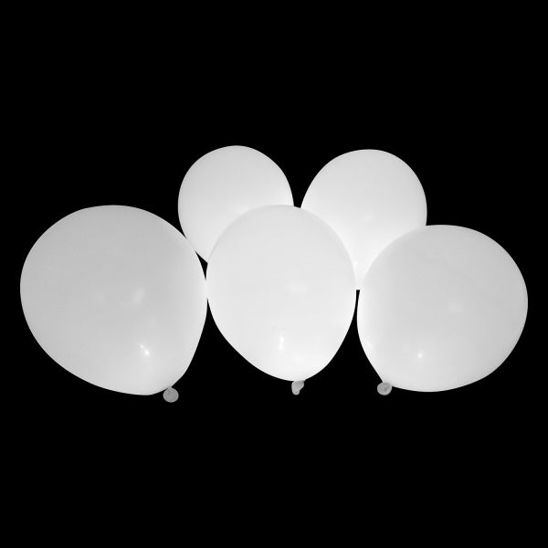 Ballon leuchtend LED weiss - Latex LED