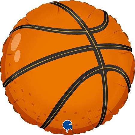 Basketball Ballon (mit Helium gefüllt) - Helium Ballon
