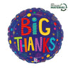 Big Thanks Ballon (mit Helium gefüllt)