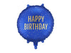 Happy Birthday Ballon (mit Helium gefüllt)