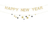 Happy Birthday XL Balloon Banner silver 
