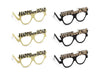 60 years of glasses - gold