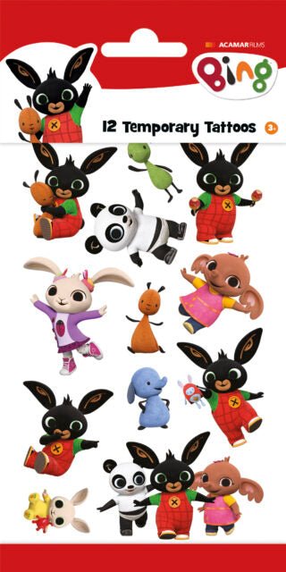 Bing Fan Tattoos temporär - Temporäre Tattoos