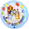 Ballon Bluey &amp; Bingo (rempli d'hélium)