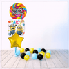Bouquet to Minions Stuart Happy Birthday Ballon Bouquet (rempli d'hélium) 