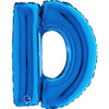 Buchstaben Ballon blau D