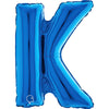 Buchstaben Ballon blau K
