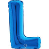 Buchstaben Ballon blau L
