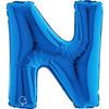 Buchstaben Ballon blau N