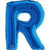 Buchstaben Ballon blau R