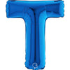 Buchstaben Ballon blau T