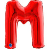 Buchstaben Ballon rot M