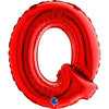 Buchstaben Ballon rot Q