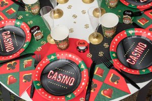 Casino Party Papier Teller - Teller