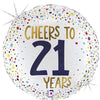 Cheers to 65 Years Ballon (rempli d'hélium) 