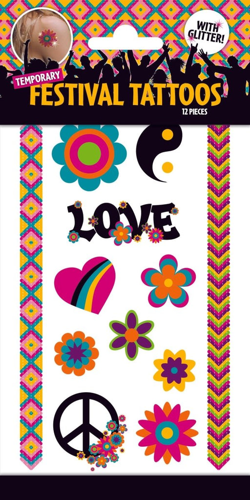 Festival Tattoos temporär - Temporäre Tattoos
