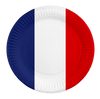 Frankreich Teller