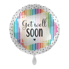 Get Well Soon ! Ballon (mit Helium gefüllt)