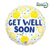 Get Well Soon Lemon ! Ballon (mit Helium gefüllt)