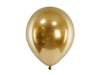 Ballon rond brillant doré 