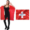 Grosse Fahne aus Stoff Schweiz (100% Polyester)