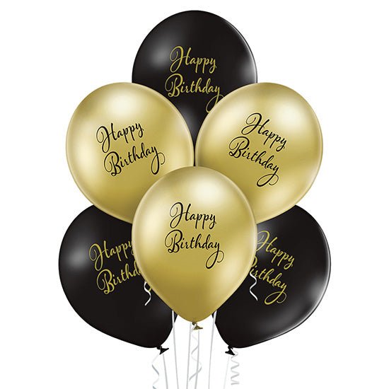Happy Birthday Ballon - Latex bedruckt