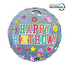 Happy Birthday Party Ballon (mit Helium gefüllt)