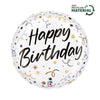 Ballon joyeux anniversaire (rempli d'hélium) 