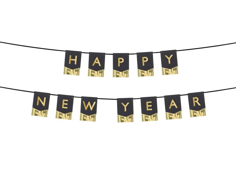 Happy New Year Banner - Zubehör