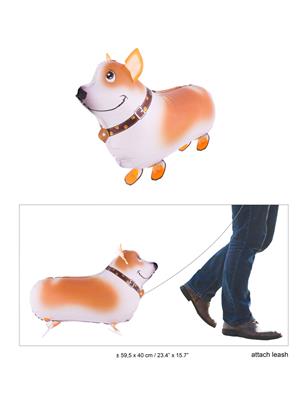 Hund Air Walker Ballon (mit Helium gefüllt)