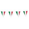 Guirlande de fanions du drapeau italien