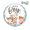 It's a Boy Wald Tiere Ballon (mit Helium gefüllt)