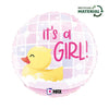 It's a Girl Quietscheente Ballon (mit Helium gefüllt)
