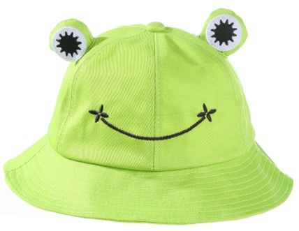 Kinder Fischer Hut - Bucket Hat - Frosch - Bucket Hat