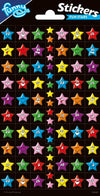 Kleber - Sticker Lustige Sterne Twinkle
