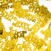 Künstliche Konfetti Gold Happy New Year