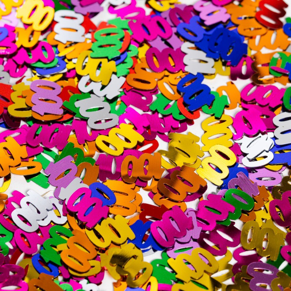 Künstliche Konfetti Multicolor Zahl 100 - Konfetti