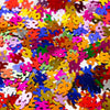 Künstliche Konfetti Multicolor Zahl 35
